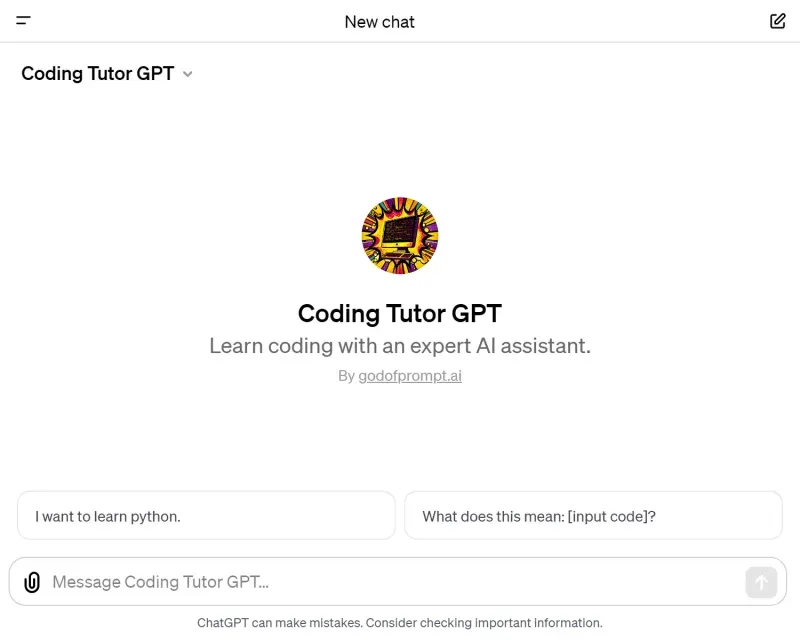 65720d82677d5ff00700a822_6570a4bba9f6f9791db6b5b2_chat.openai.com_g_g-X7J4SbMbU-coding-tutor-gpt-p-800