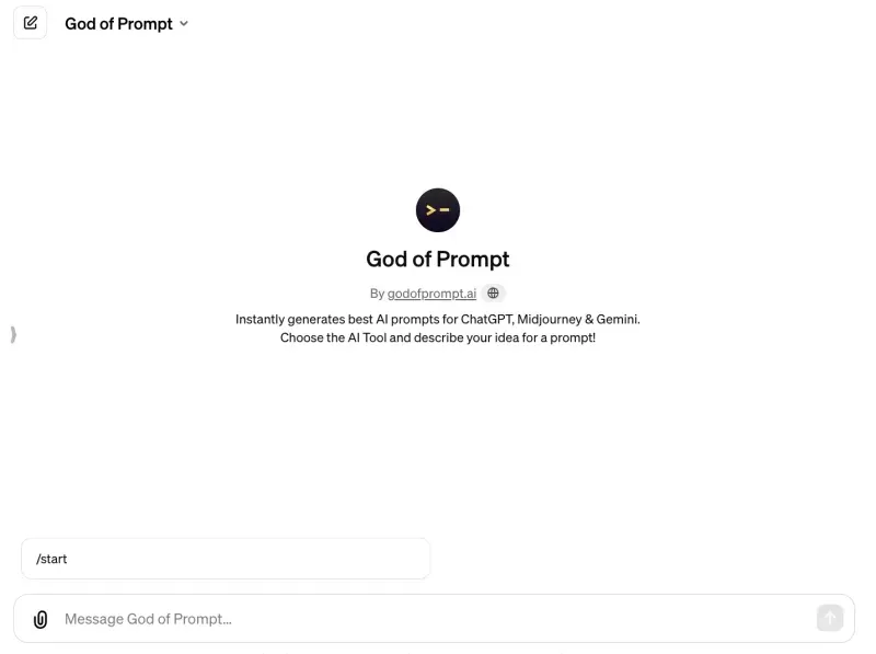 God of Prompt - The Prompt Wizard